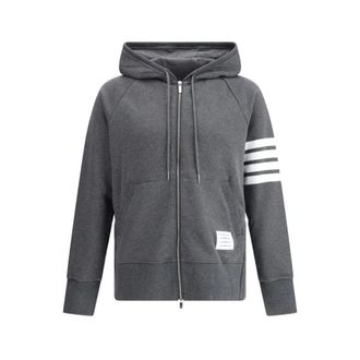 Thom Browne Heren, Sweatshirts & Hoodies, Grijs, Maat: L Katoen