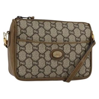 Gucci Pre-owned Cross Body Bags, female, Beige, Size: ONE SIZE Pre-owned Cross Body Bag