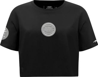 Pro Standard NBA Womens Womens NBA Reverse French Terry Cotton Short Sleeve Boxy Tee