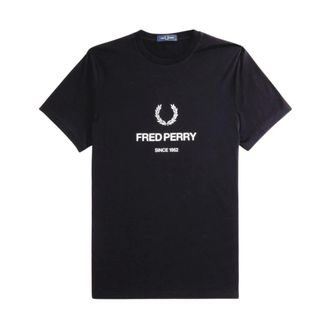 Fred Perry Uomo, Top, Nero, M, new