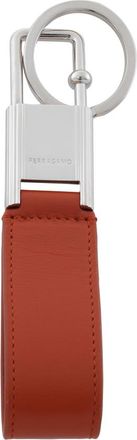 Ferragamo Gancini-Inspired Leather Keyring