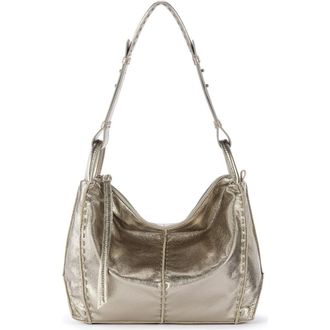 The Sak Los Feliz Hobo Leather Bag in Pyrite at Nordstrom