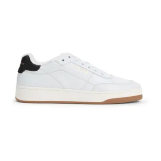 Saint Laurent Sl61 Leather Trainers - male - Saint Laurent - Sneakers - White - 7 UK - Shoes