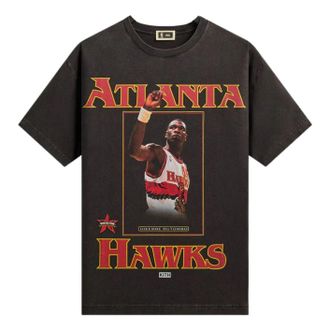 Kith Kith for NBA All-Star Atlanta Hawks Dikembe Mutombo Vintage T-Shirt Black KHM034958-001