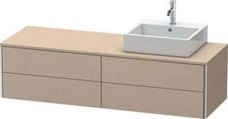 Duravit Mueble De Pared Duravit Xsquare 160,0 X 54,8 Cm, 4 Cajones