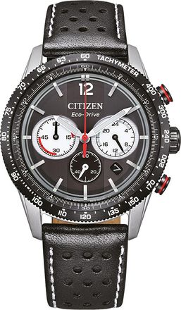 Citizen Mens Black Watch CA4717-06E Leather - One Size