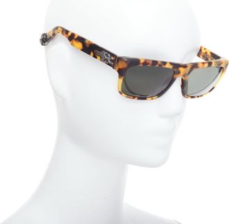 Chrome Hearts Sluss Bussin Dagger Sword Amber Sunglasses