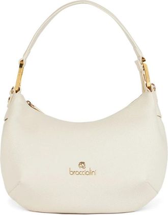 Braccialini Beth Handtas - Dames - Schoudertassen - Beige - ONE Size - Tassen