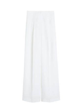 Max Mara Wide Leg Cady Trousers