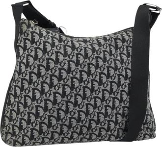 Dior Pre-owned Vintage Trotter Canvas Shoulder Bag - Dames - Vintage Schoudertas - Veelkleurig - ONE Size - Vintage