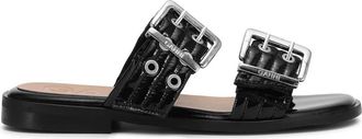 Ganni Donna, Scarpe, Nero, 38 EU, new