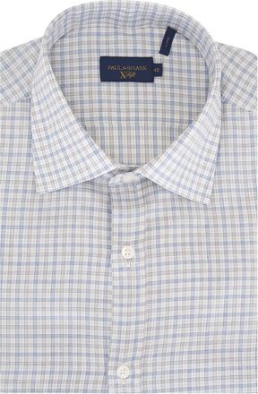 Paul & Shark Camicia a quadri X-Soft - Bianco