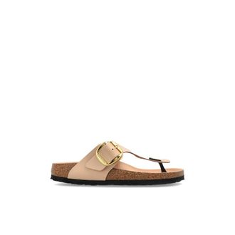Birkenstock Gizeh Big Buckle - Dames - Slippers - Roze - 37 EU - Leer - Schoenen