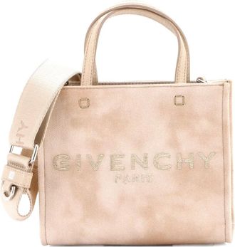 Givenchy G- Canvas Mini tote bag - Neutrals