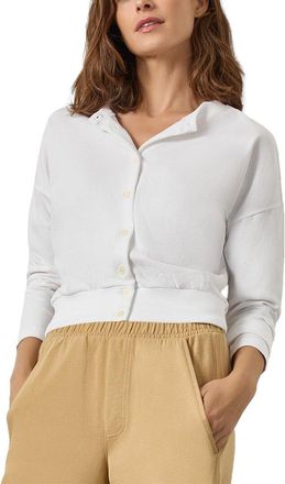Lilla P Rib Trim Cardigan