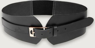 The IQ Collection Womens Jadra Belt In Black
