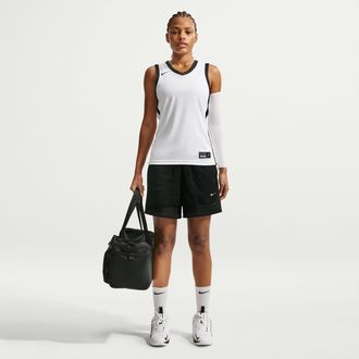 Nike Womens Crossover Dri-FIT 5 Basketball Shorts in Black | II4240-010