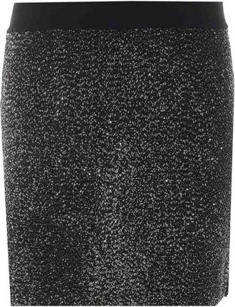 Elisabetta Franchi Black Mini Skirt