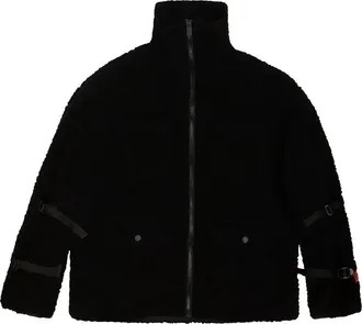 Heron Preston Polar Fleece Jacket Black HMEA067F21FAB0011000