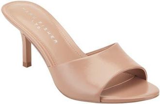 Marc Fisher Finny Slide Sandal in Medium Natural at Nordstrom, Size 7.5