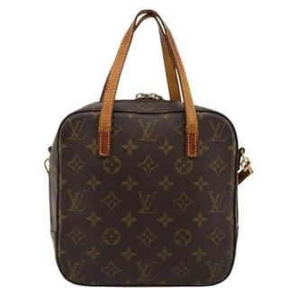 Louis Vuitton Pre-owned Vintage Handbag - Dames - Pre-owned - Bruin - Maat: ONE Size Leer