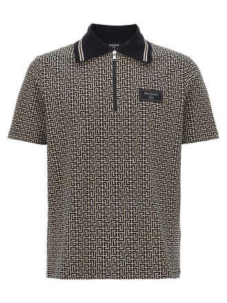 Balmain Mens Pb Polo Shirt