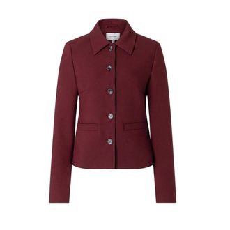 More & More More & More, Jassen, Dames, Rood, 3Xl, Leer, Korte Blazer