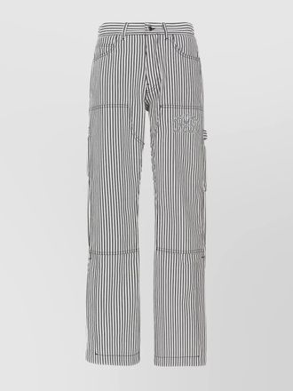 Amiri straight leg striped cargo pants