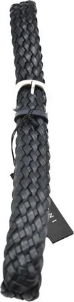 Orciani Riem - Heren - Riemen - Blauw - 90 CM - Leer - Accessoires