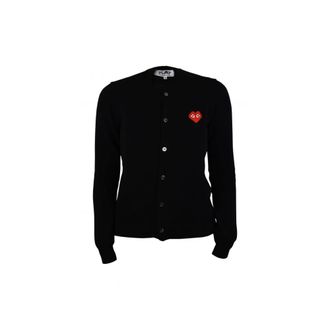 Comme Des Gar&ccedil;ons Dames, Truien, Zwart, Maat: XS Wol