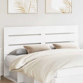 vidaXL vidaXL Testiera Bianco 180 cm Legno multistrato