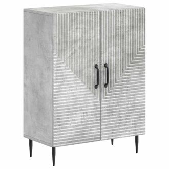 vidaXL Armario De Almacenamiento Para Ba&ntilde;o Haarlem Gris Hormig&oacute;n Vidaxl