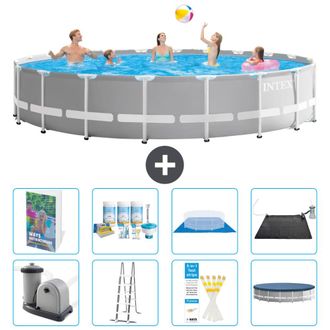 Intex Piscina Prism Frame Redonda - 610x132 Cm - 9-piezas S632