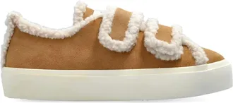INUIKII Low-top sneakers met klittenband afwerking - Bruin