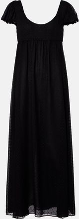 Chloé Chloé Abito lungo in seta con ricamo