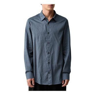 A|X Armani Exchange Camicia Casual - - Shirts - Uomo - Blu - 2XL