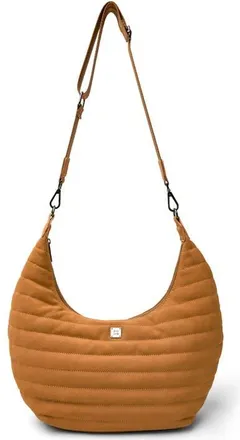 Think Royln Moonstruck Shoulder Bag in Terracotta Suede at Nordstrom