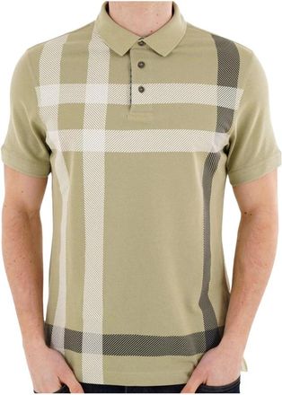 Barbour Blaine Tailored Tartan Polo - Heren - Polos - Groen - XL - Katoen - Tops