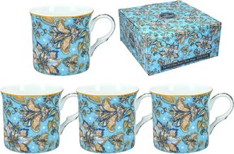 OEM Heritage, Juego De 4 Tazas De Porcelana - Siam Siam