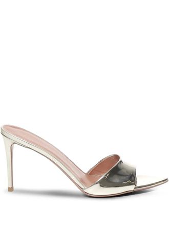 Giuliano Galiano 80mm Alixia sandals - Silver