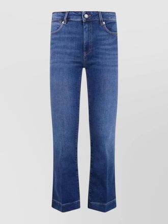 Sportmax spdumbria mini flared five pocket jeans