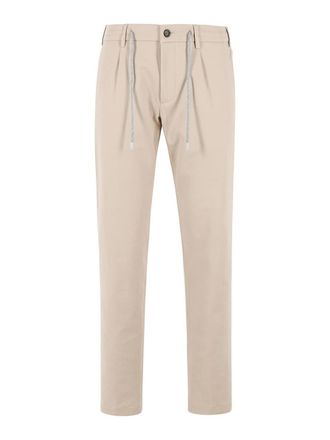 Eleventy Beige stretch cotton pants