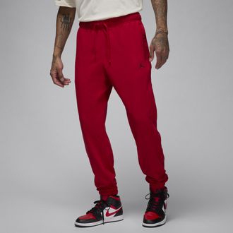 Nike Jordan Mens Jordan Sport Crossover Dri-FIT Fleece Pants in Red | FV8608-687