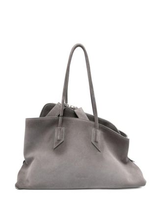 The Attico Grey La Passeggiata Medium Shoulder Bag
