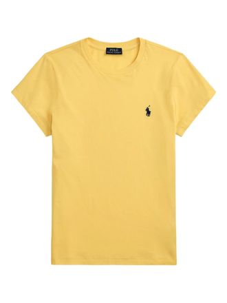 Polo Ralph Lauren crew-neck cotton T-shirt - Yellow