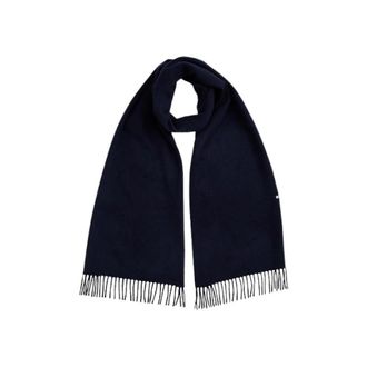 Tommy Hilfiger Gebreide kleding - Heren - Wintersjaals - Blauw - ONE Size - Accessoires