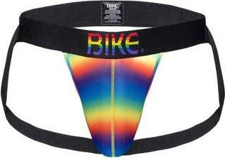 Bike Pride Jock Strap in Blue Rainbow at Nordstrom Rack, Size X-Small