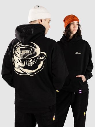 Jacker Coffee Time Hoodie schwarz