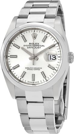 Rolex Datejust 36 Automatic Silver Dial Mens Oyster Watch 126200SSO