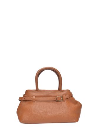 Luisa Vannini Brown Rundleer Tas